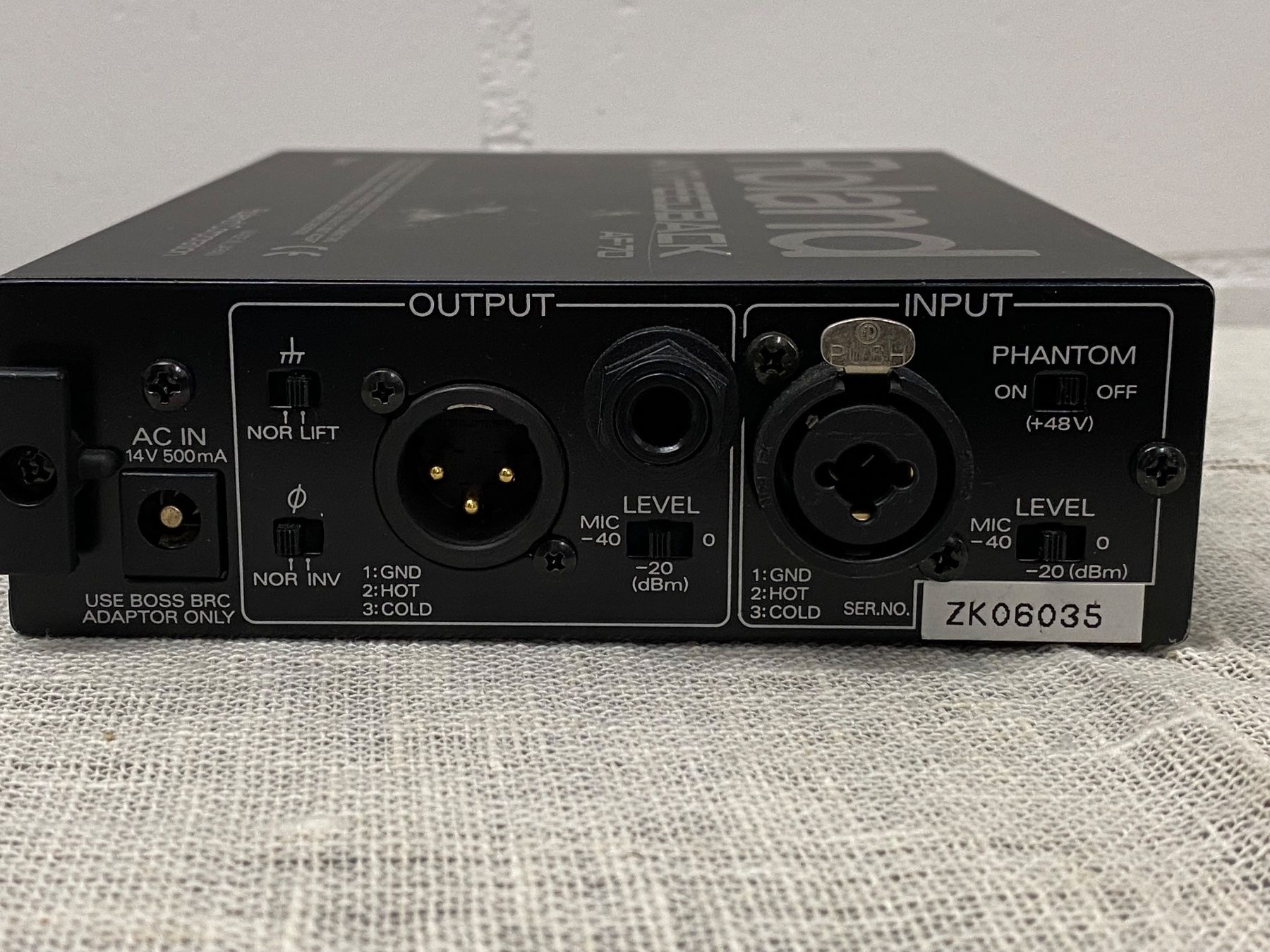 Roland Equalizzatori: Roland Anti-Feedback AF-70 – Usato da Wirzweli venduto da Kreonides 2