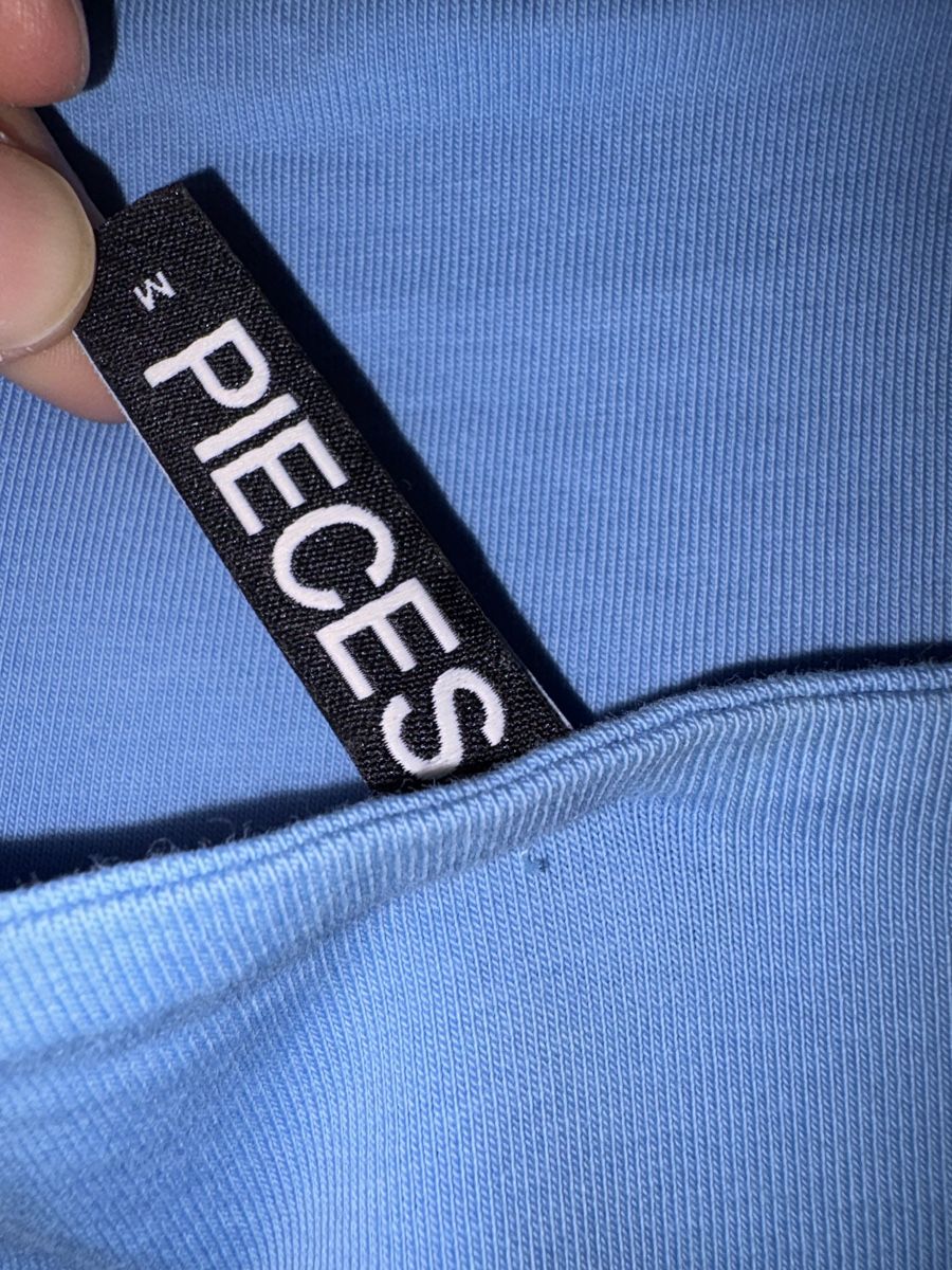 Zalando Vestiti: Blaues Freizeitkleid Zalando Pieces – Nuovo (secondo la descrizione) da Herzogenbuchsee venduto da s.elina 3