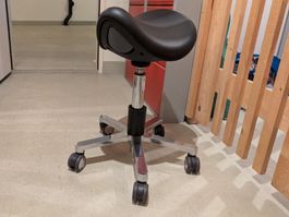 Bimos Sattelhocker mit Rollen höhenverstellbar gebraucht