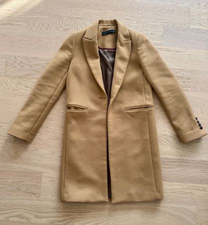 Zara Wollmantel, Gr. XS, Top Zustand