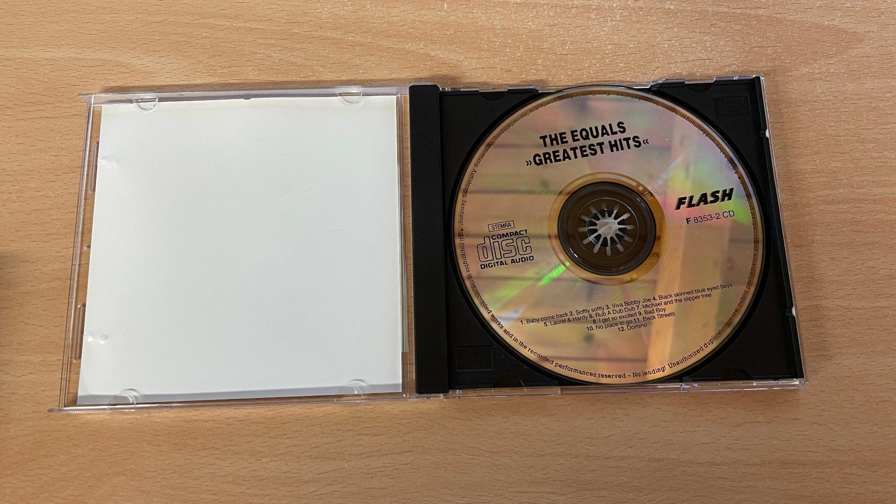 CD: The Equals - Greatest Hits - ok – Usato da Glattfelden venduto da cybermaxx 2