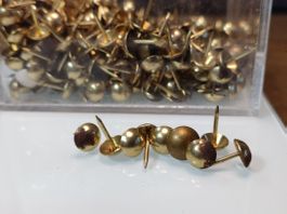 Alte Polsternägel Gold glanz 500stk