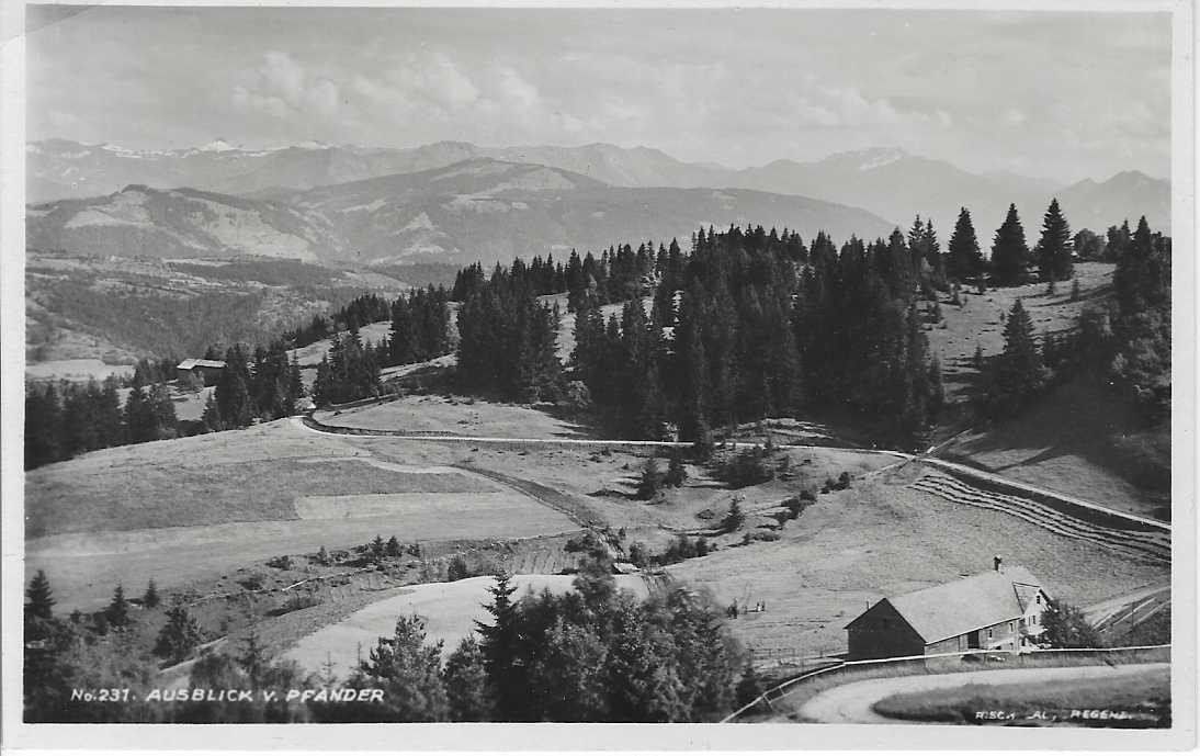 Cartes postales: Ausblick vom Pfänder – D'occasion à Flims - Dorf par Stagediver