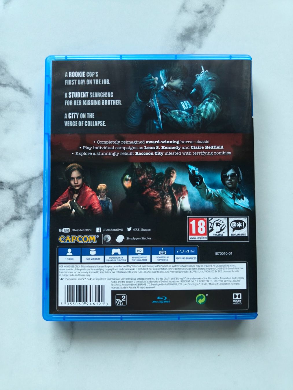 Spiele: Resident Evil 2 Remake PS4 NEUWERTIG – Neu (gemäss Beschreibung) aus Zürich von TheGameBow 1