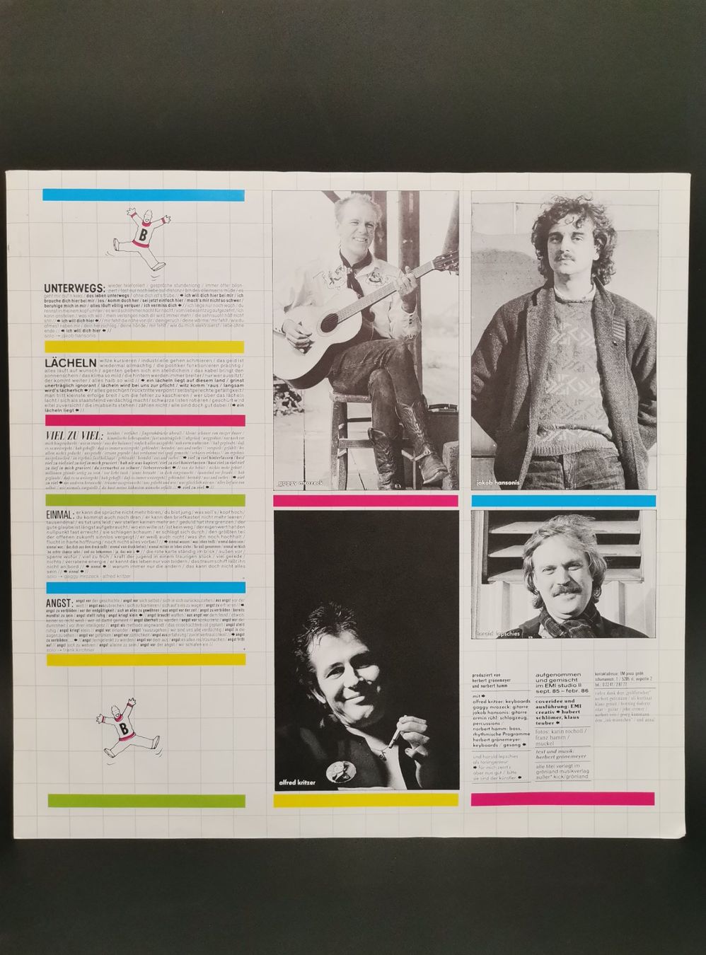 Dischi in vinile: SCHALLPLATTE Vinyl Herbert Grönemeyer Sprünge – Usato da Schaffhausen venduto da Restwert_SH 4
