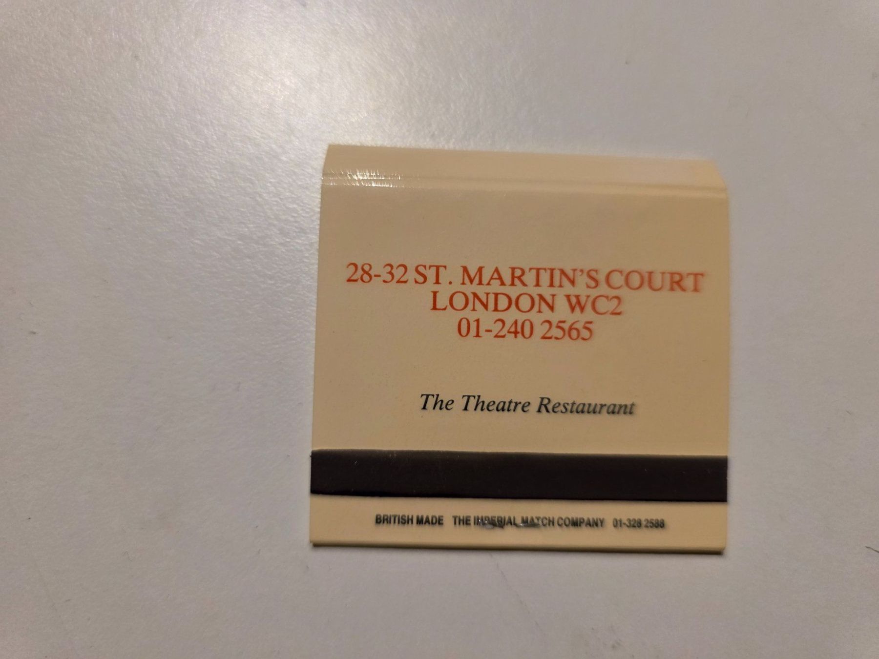 Feuerzeuge: Zündhölzer Brief Sheekeys London – Neu (gemäss Beschreibung) aus Walterswil BE von Lonitti 3