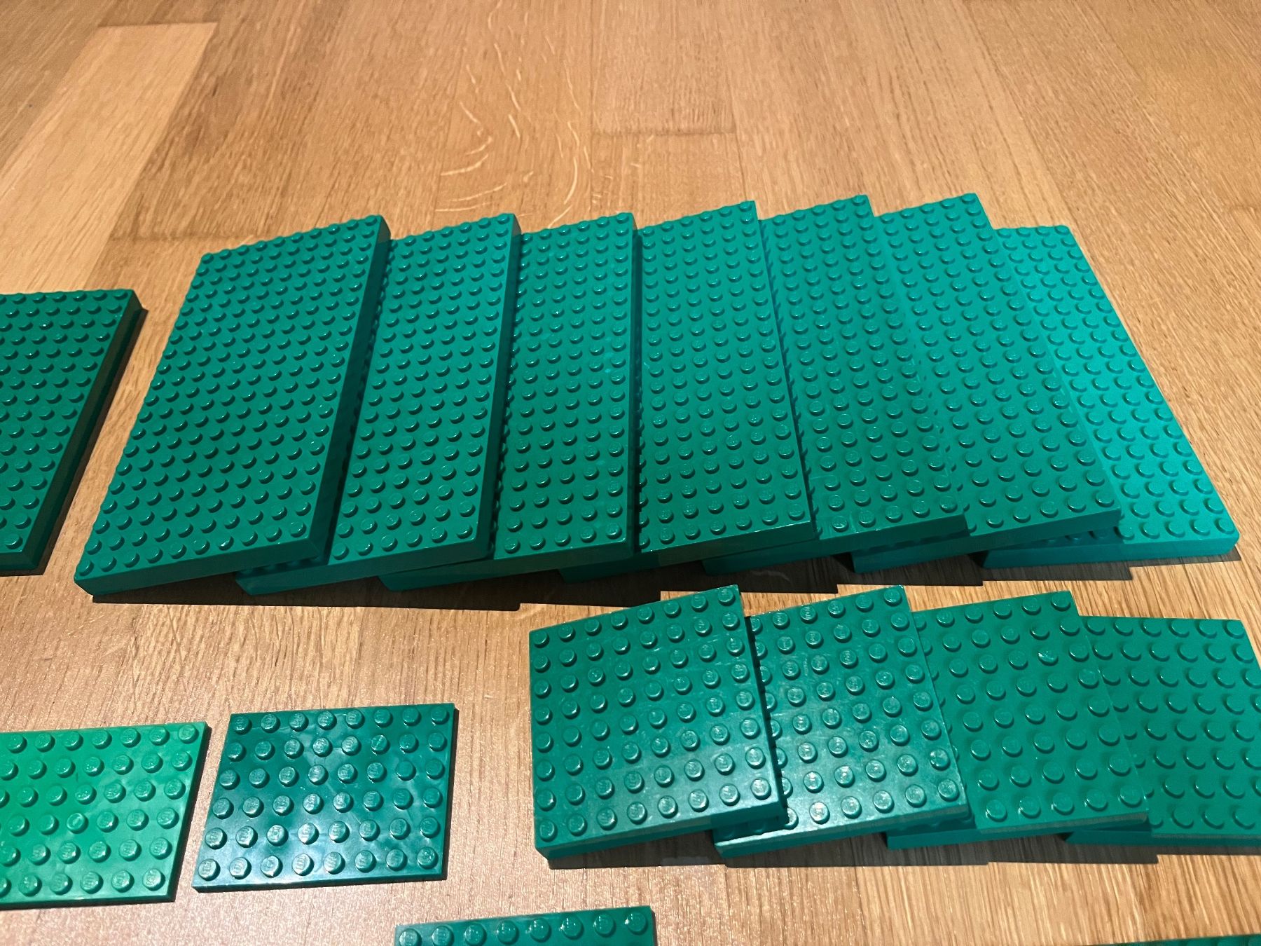 Lego Giocattoli: Diverse LEGO-Platten grün – Usato da Winterthur venduto da chruedt 2