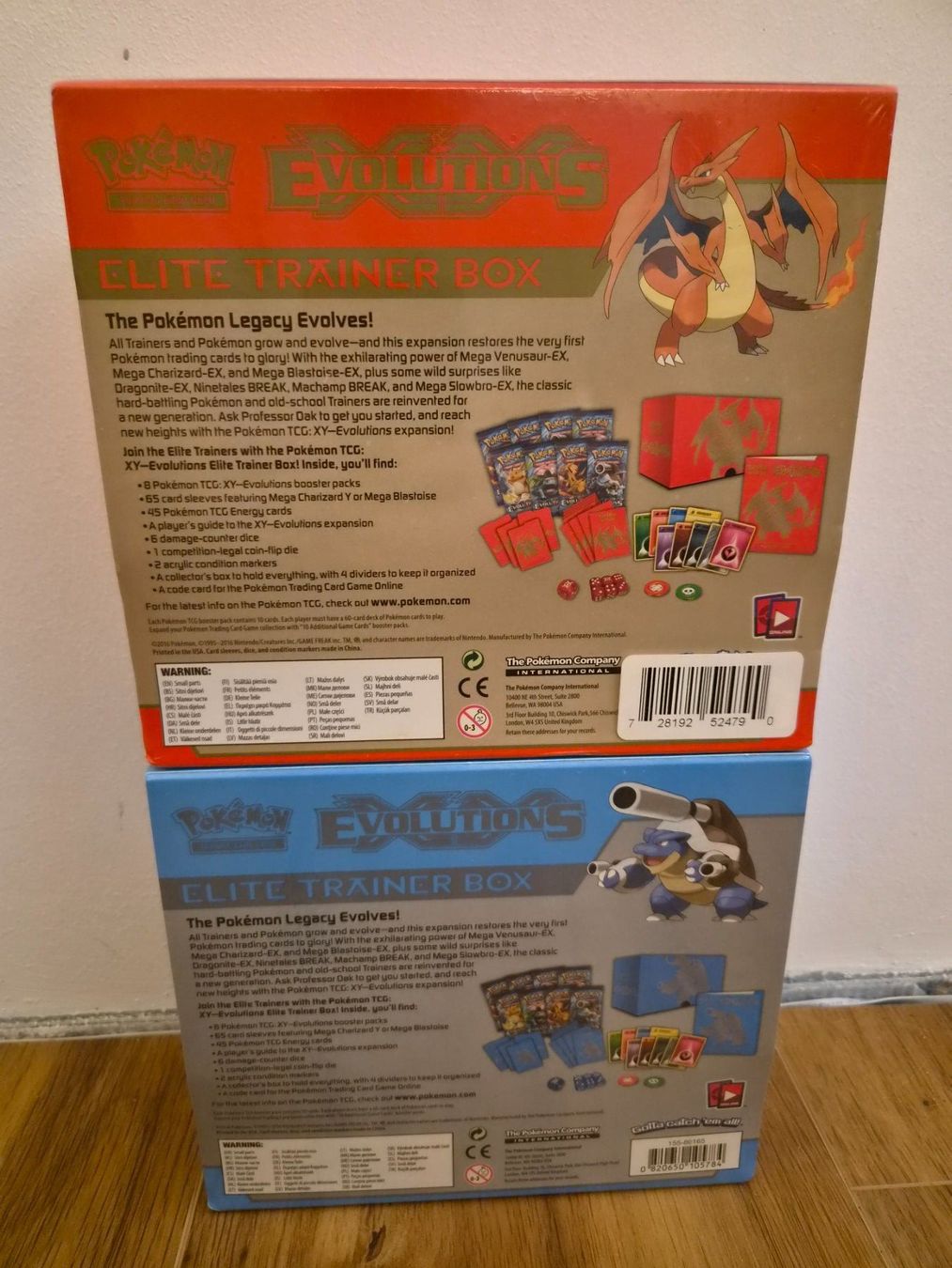 Pokémon Carte collezionabili: Pokemon - Evolutions - Elite Trainer Box (beide) – Nuovo e nell'imballaggio originale da Lostorf venduto da HappyFlohmarkt 1