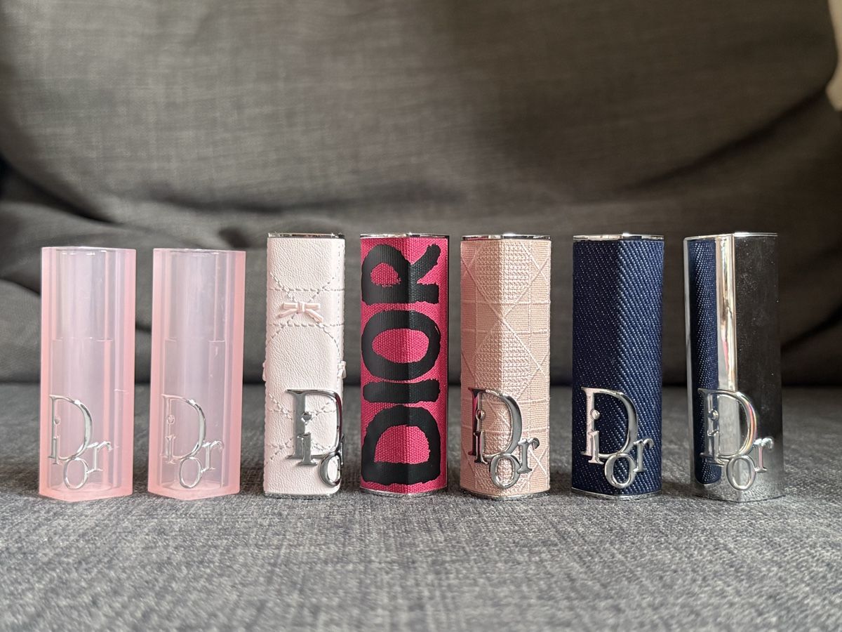 Dior Make-up: Dior Addict Limited Edition Lipstick Cases - set – Nuovo (secondo la descrizione) da Luzern venduto da sas_r89l