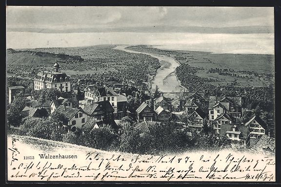 Ansichtskarten: Walzenhausen, Totalansicht mit Blick auf – Gebraucht aus Berlin von bartko-reher