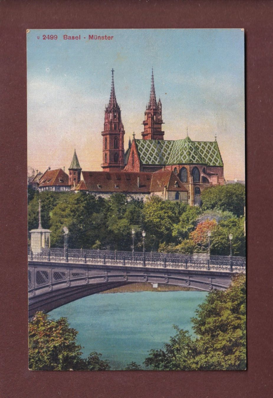 Cartes postales: BASEL - Münster – D'occasion à Pully par nicecards-shop