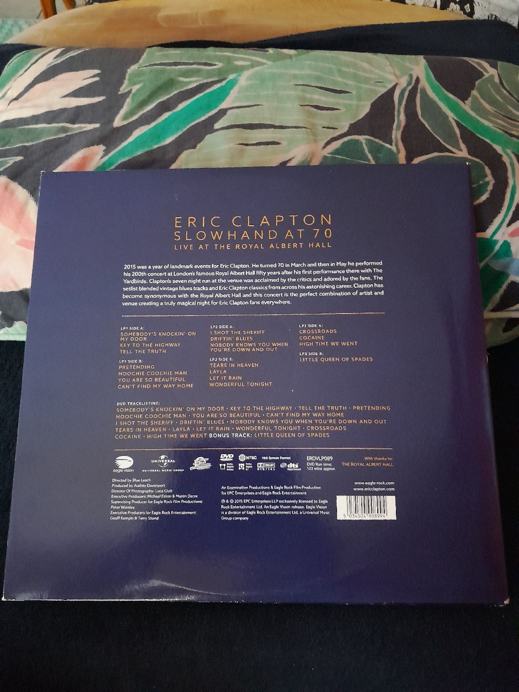 Dischi in vinile: Eric Clapton Slowhand at 70 Trib.LP & DVD  EU 2015 M-  – Nuovo (secondo la descrizione) da oekingen venduto da beauty1964 4