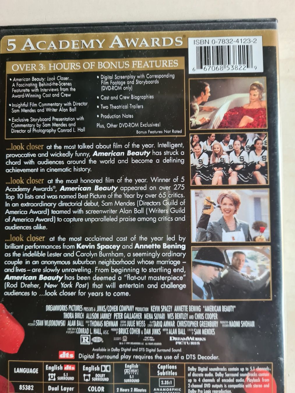 Tutti i DVDs: DVD video "American Beauty " Sam Mendes – Usato da Zürich venduto da ste_sk6k 1