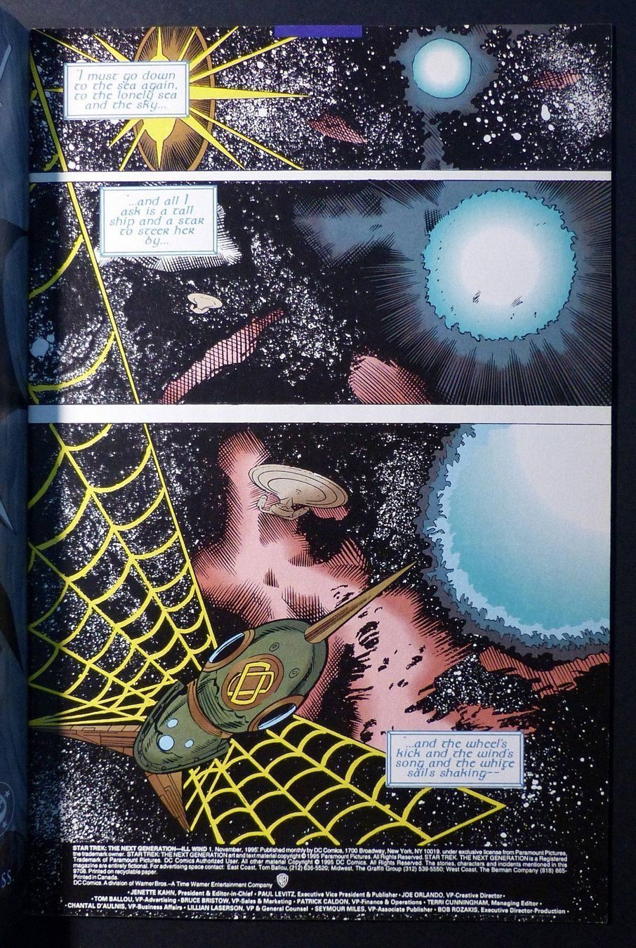 Fumetti: STAR TREK NEXT GENERATION ILL WIND #1 – Usato da Lugano venduto da YouWantUS 1