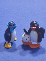 Pingu Figuren Set mit Dose, guter Zustand