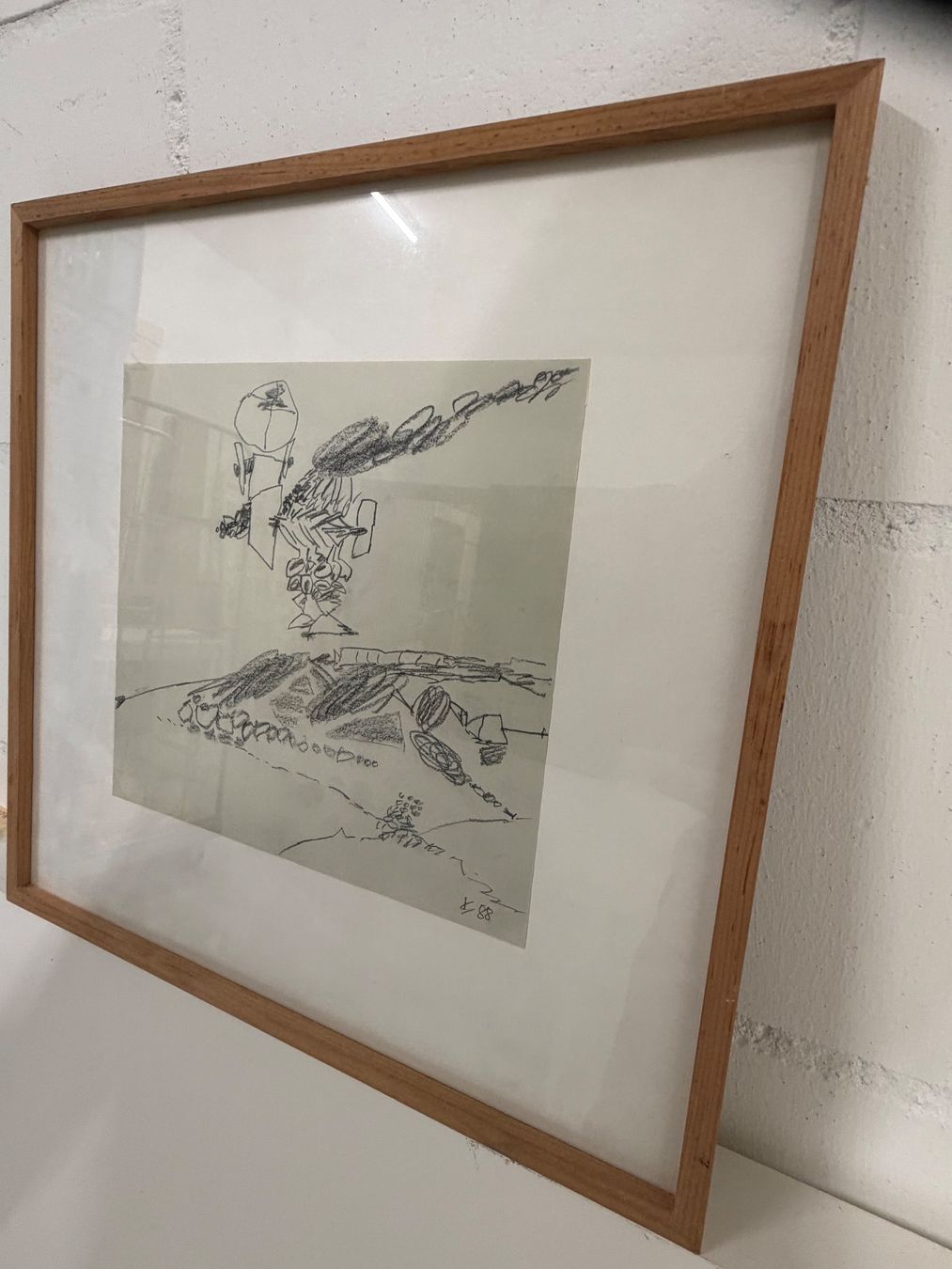 Gemälde: Jakob Schärer (1908) Art: Bleistift – Gebraucht aus Basel von PAUL_ART 4