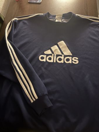 Adidas Pullover Dunkelblau Gr. M