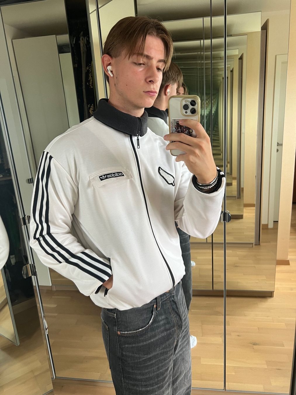 Adidas Giacche: Adidas Trainerjacke Neuseeland – Usato da Niederlenz venduto da Nicolas37 2