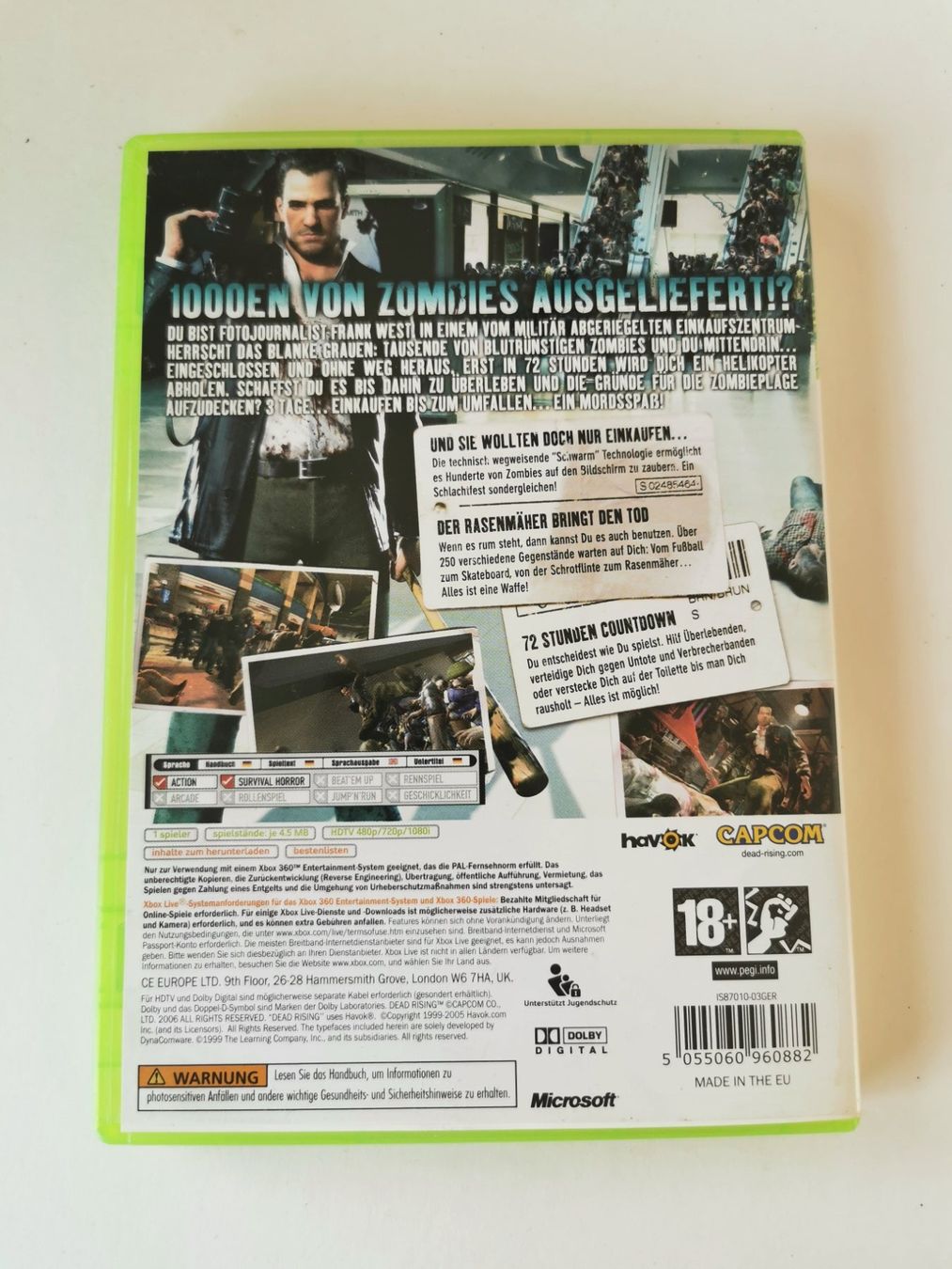 Giochi: XBOX 360 - Deadrising – Usato da Lenzburg venduto da eyworld 2