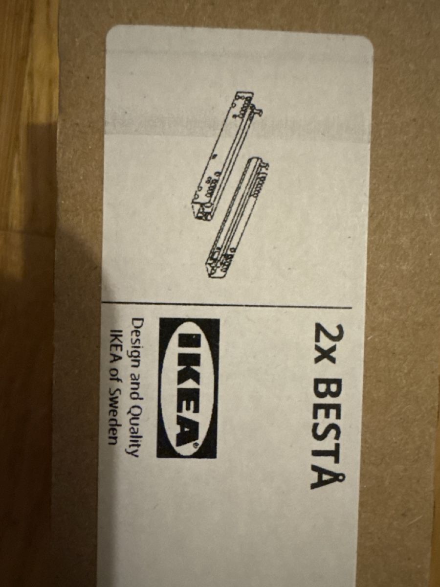 Ikea Ferramenta: 2x IKEA BESTÅ Laufschienen – Nuovo e nell'imballaggio originale da Kloten venduto da and_9mqp