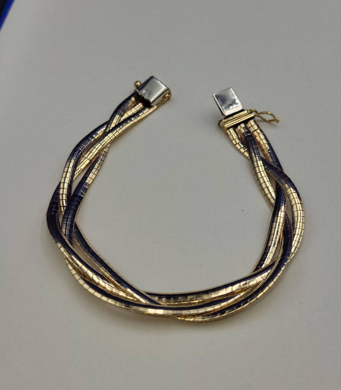 Armbänder & -reifen: 585 Massiv Bicolour Gold Armband – Gebraucht aus Wald ZH von Aniade 6