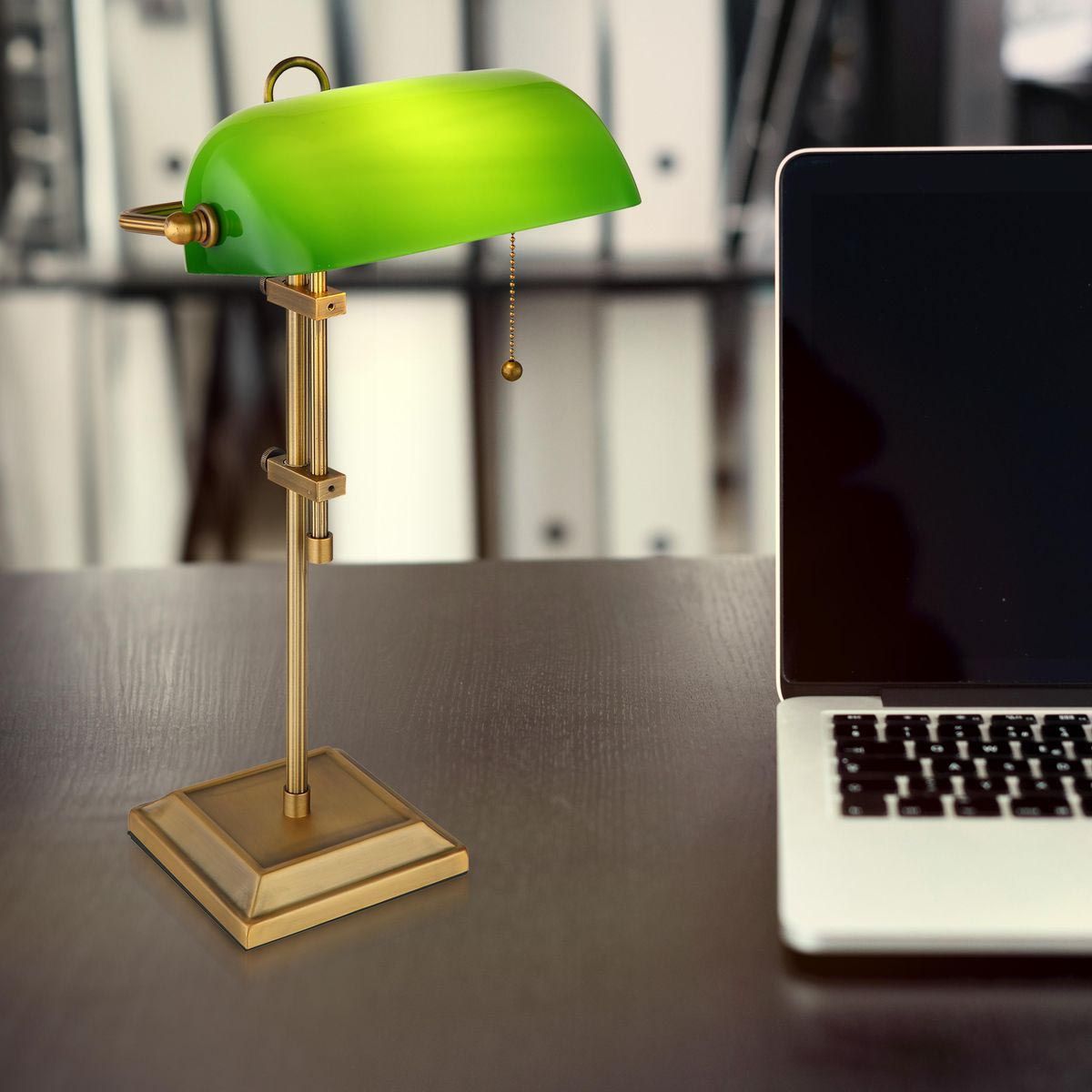 Lampade: Tischleuchte, Altmessing, 56 cm Höhe – Nuovo (secondo la descrizione) da Kreuzlingen venduto da Smart-Light 1