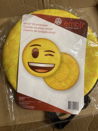 Emoji Strandkissen☀️, Neu & Originalverpackt, Sommer Hit!