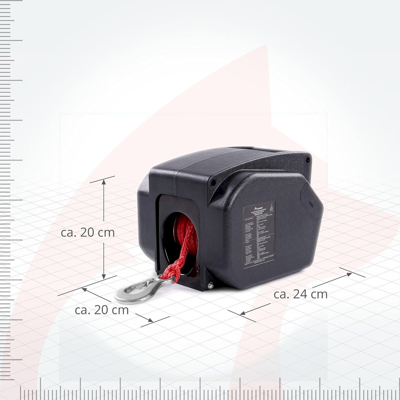 Argani forestali & Pinze posteriori : Elektrische Seilwinde 12V 4990Kg – Nuovo e nell'imballaggio originale da Bottighofen venduto da zaap 6