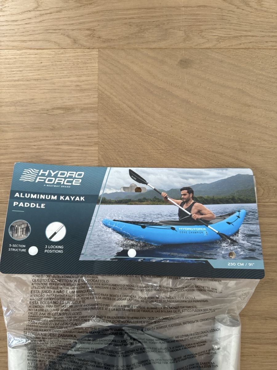 Gonser Schlauchboote, Kajaks & Kanus: Kayak Paddle (Ab 1.-) – Neu und originalverpackt aus Buchs ZH von SilvanKra 1