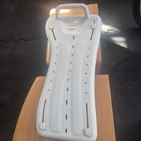 Siège de bain blanc pour baignoire, état correct, solide