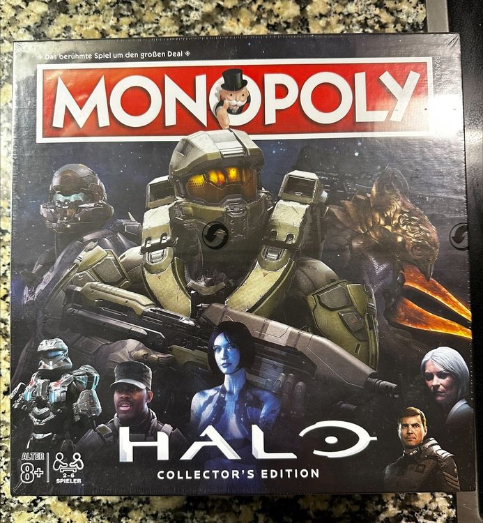 Monopoly Halo Collector - Neuf Sous Blister, Parfait Pour Les Fans De Jeux Vidéo !