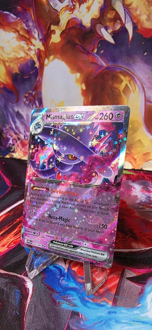Pokémon Carte collezionabili: Mismagius ex 036/094 Phantasmal Flames PFL – Nuovo (secondo la descrizione) da Frutigen venduto da Sinnohan_Zorua 1