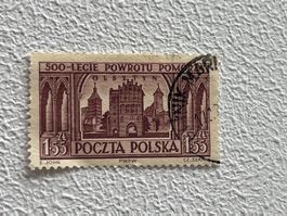 Polen Briefmarke