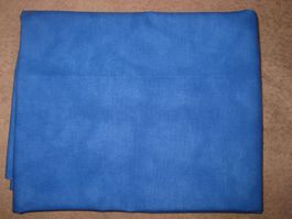 Baumwollstoff royalblau marmoriert