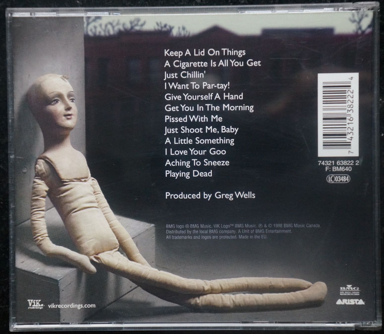 CD: Crash Test Dummies - Give Yourself A Hand - CD – Usato da Schaffhausen venduto da spinelli02 1