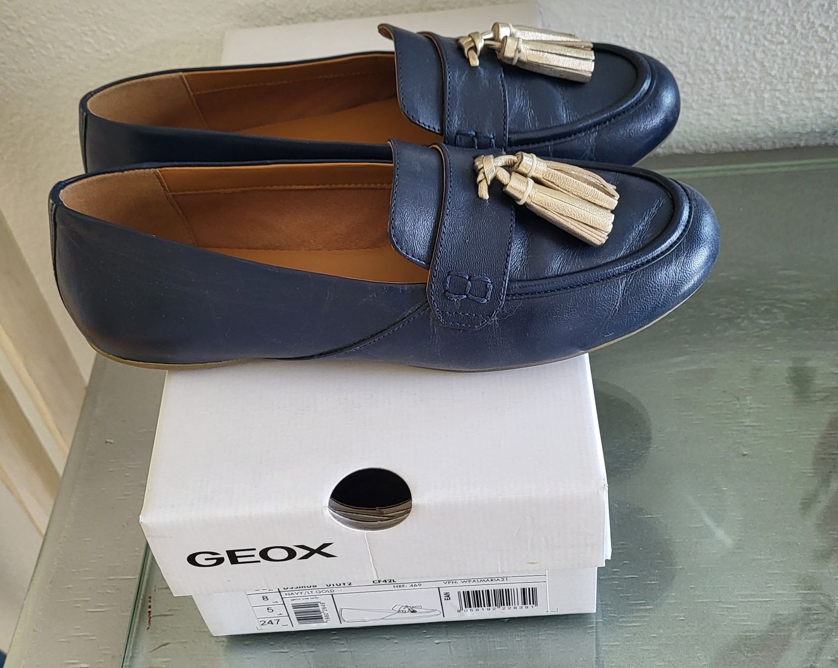 Geox Scarpe da donna: Dunkelblaue Geox Loafer – Nuovo (secondo la descrizione) da Muhen venduto da Diva57 1