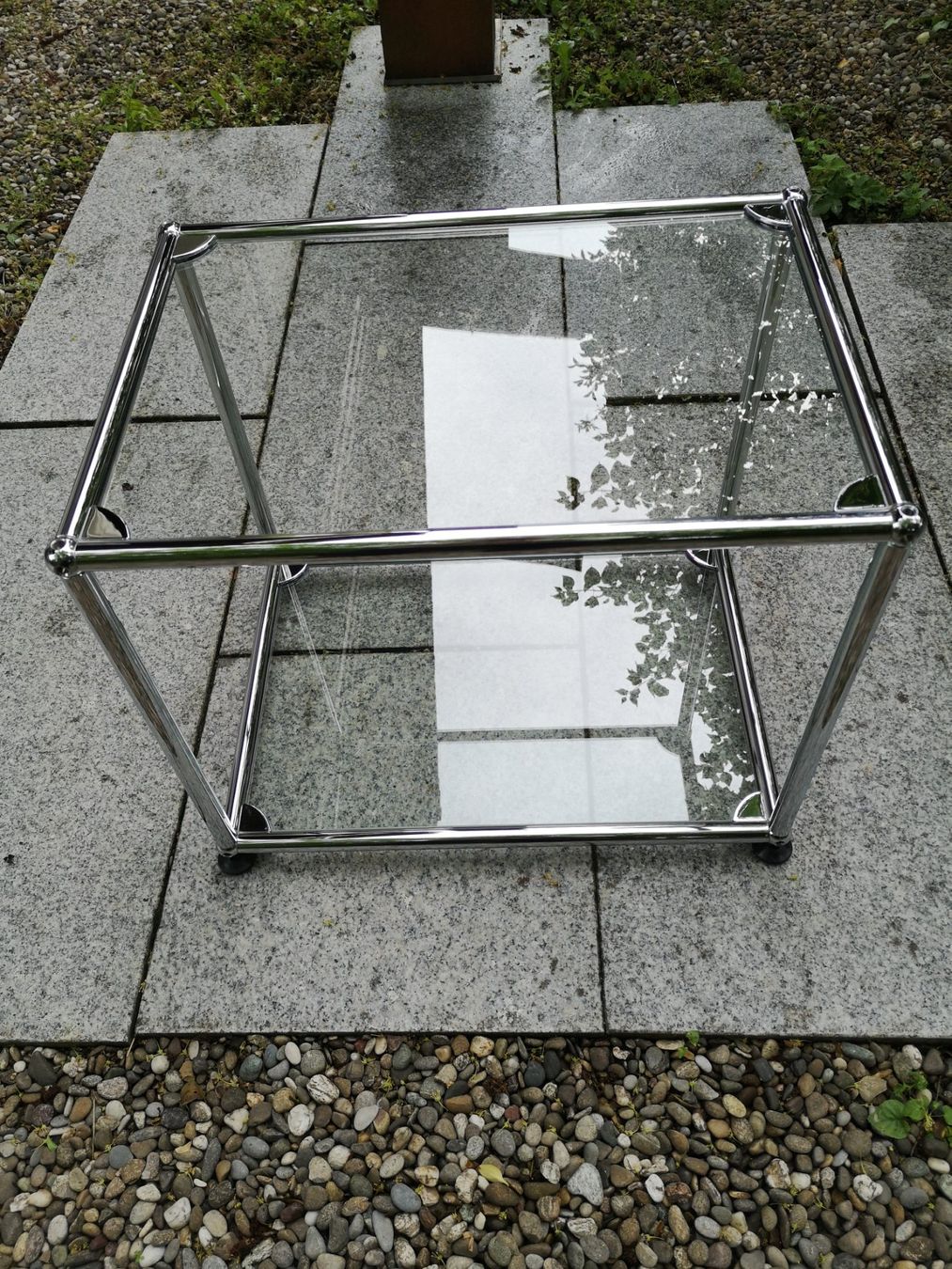 USM Tavoli: ORIGINAL USM HALLER BEISTELLTISCH / COUCHTISCH – Usato da Sissach venduto da Megane21