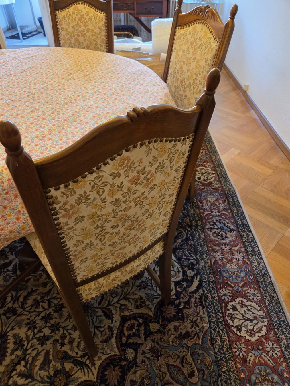 Chaises: 6 Vintage Spring Möbel Chaises – D'occasion à Genève par yan_vh72 1