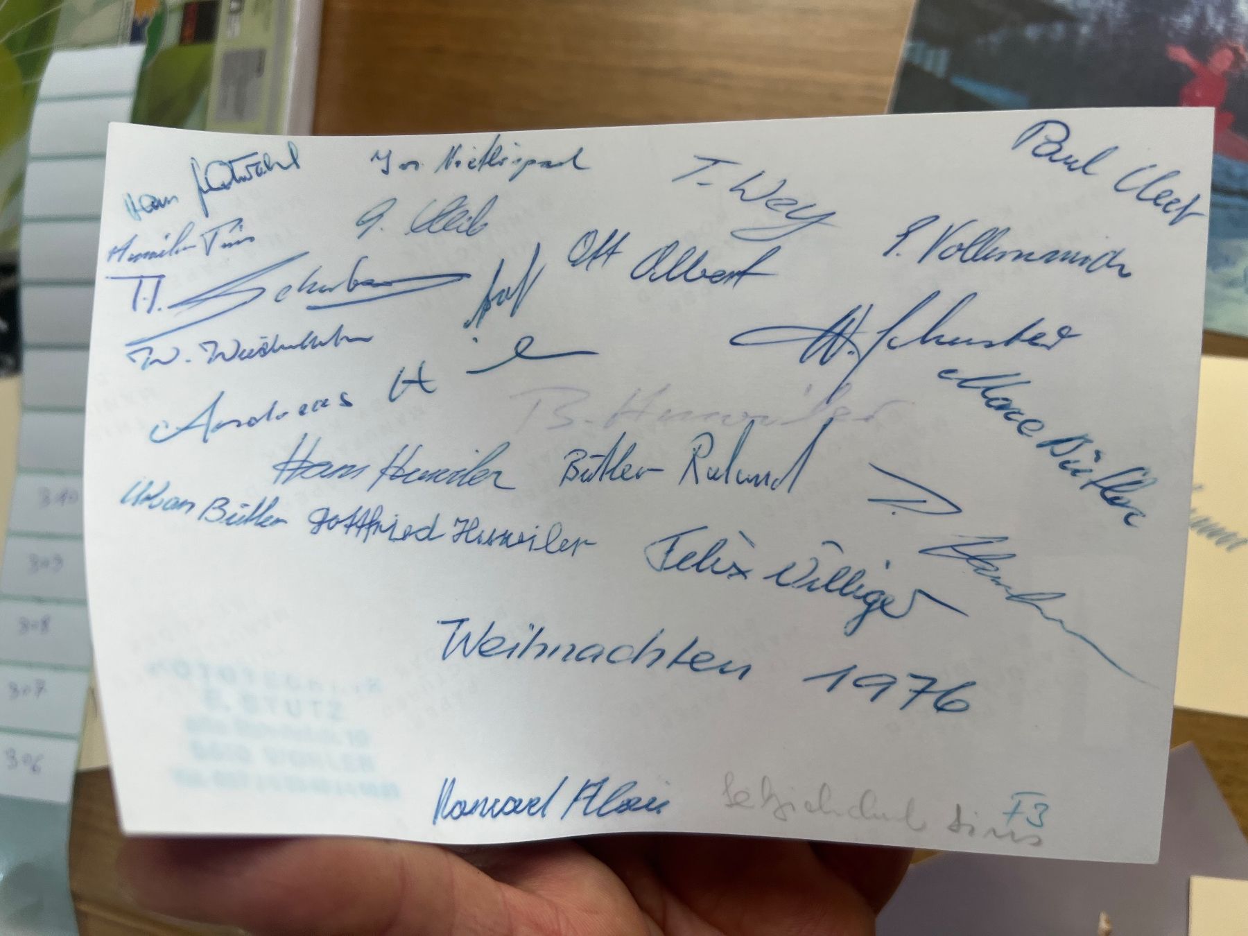 Autografi: Verschiedene Autogramme 306 – Usato da Glattfelden venduto da maa_qcj8 5