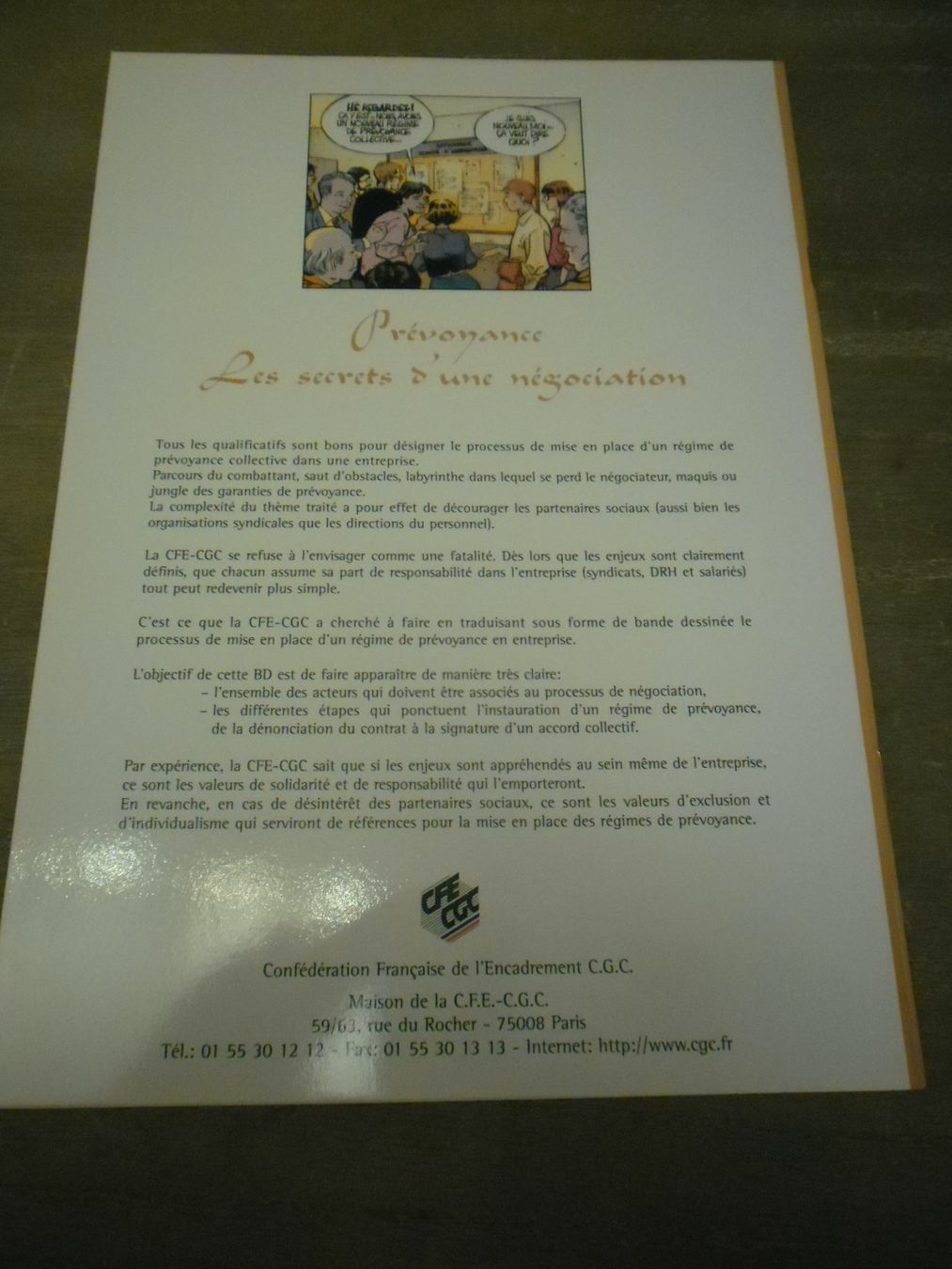 Fumetti: Les secrets d'une négociation – Usato da Satigny venduto da monocle 1
