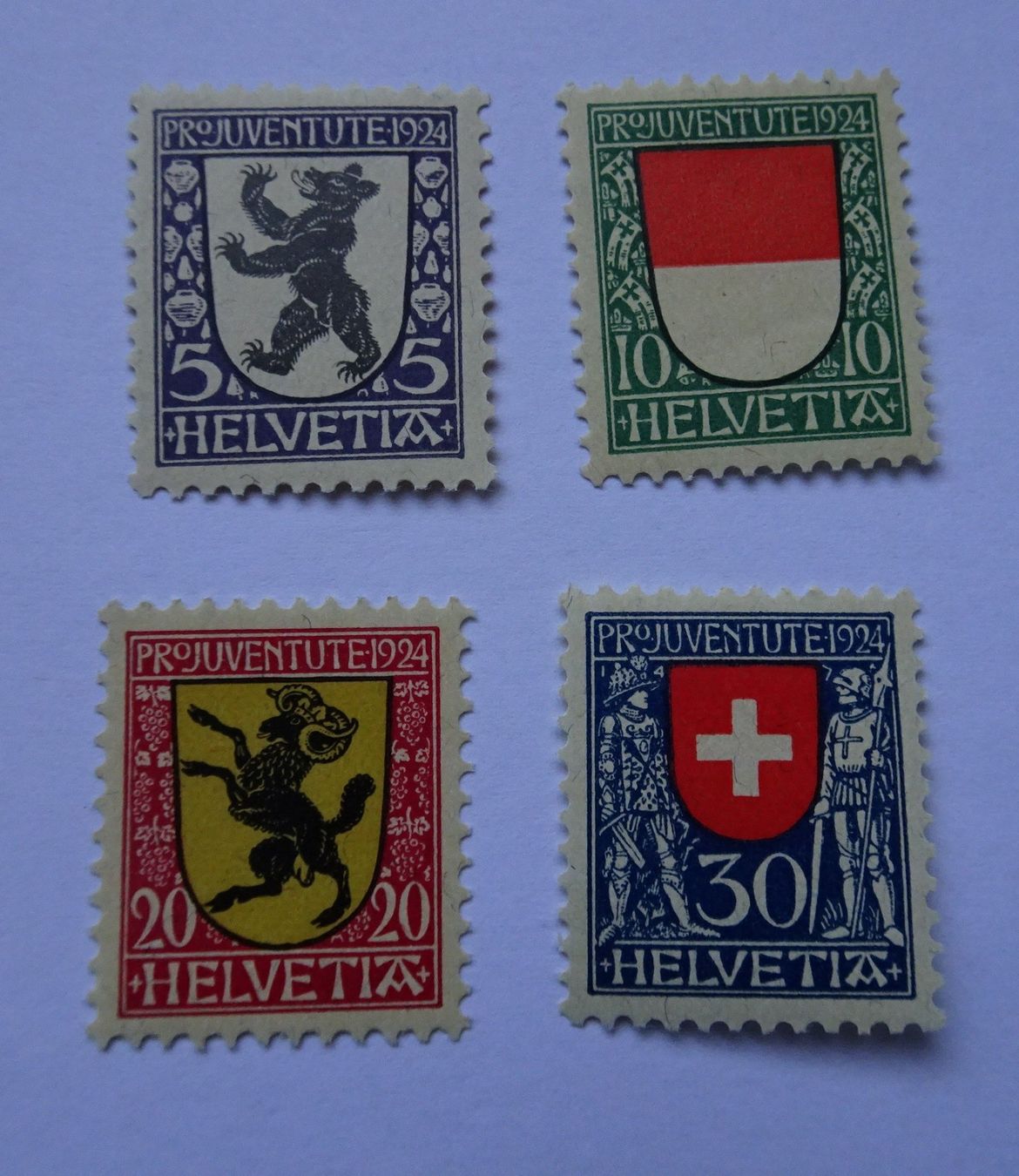 Tutti i francobolli: PJ 1924* – Nuovo (secondo la descrizione) da Aadorf venduto da Chnorli-Furz