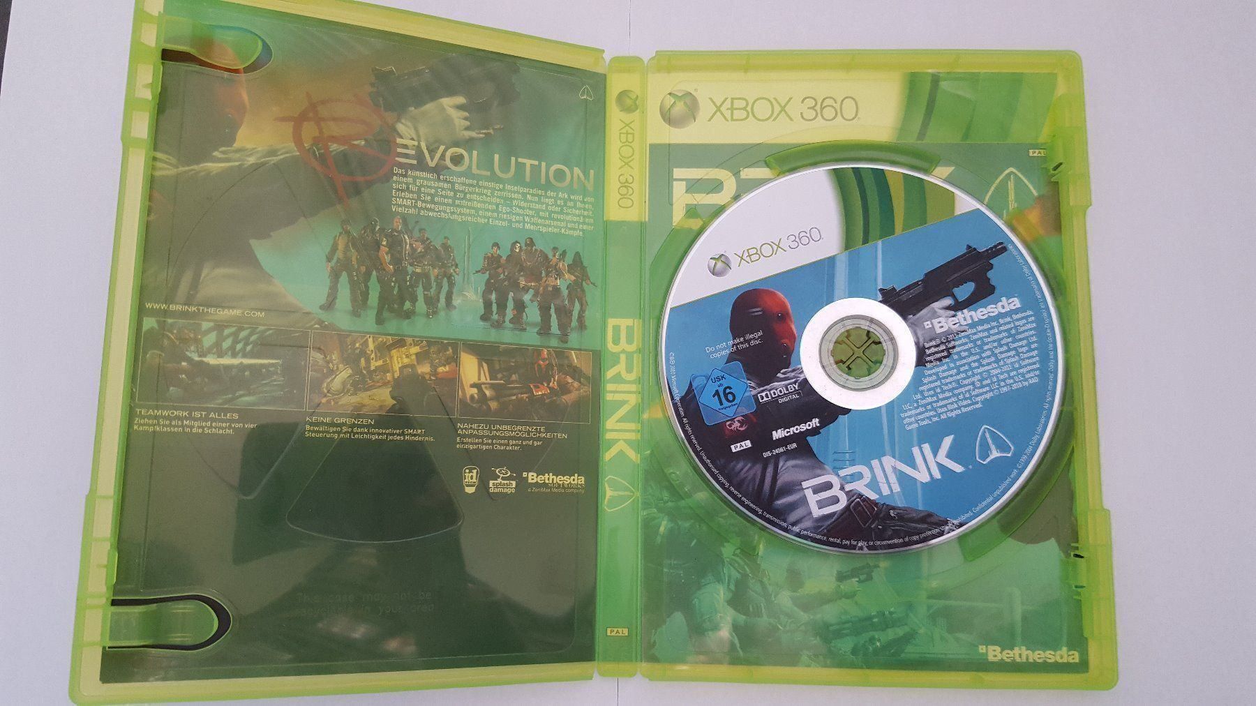 Microsoft Jeux: Brink Xbox 360 – D'occasion à Füllinsdorf par master_mind 1