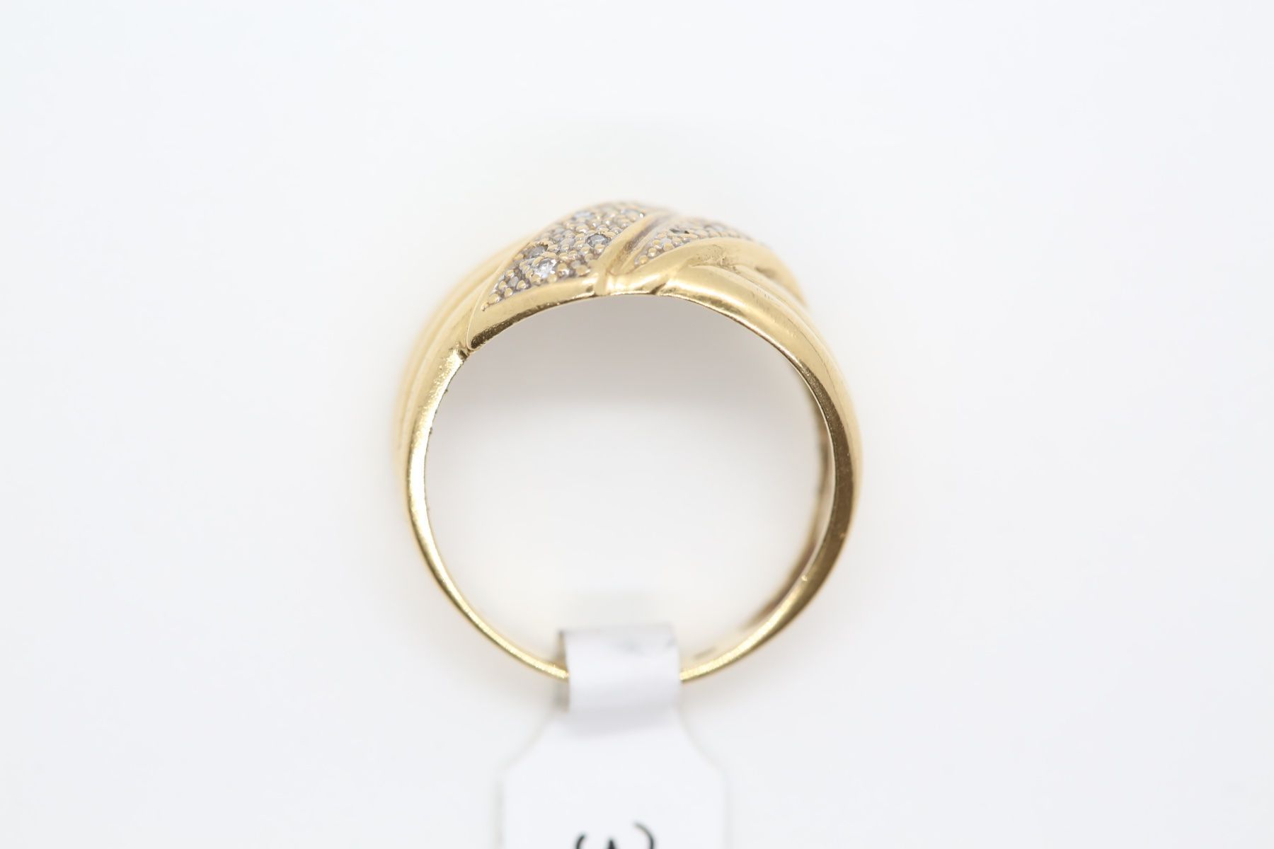 Anelli: Goldring mit Diamanten 18K – Usato da Reinach BL venduto da Han-Numismatik 4