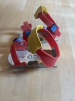 Kinder Schlittschuhe zum Anschnallen rot gelb gebraucht