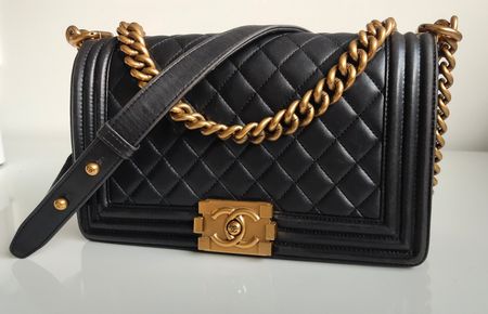 Chanel boy bag old medium