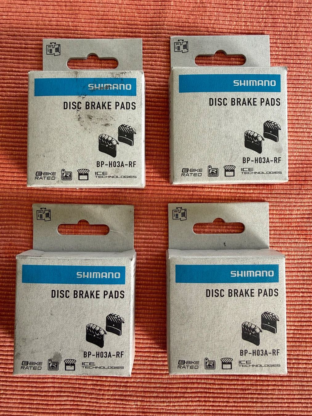 Shimano Pezzi di ricambio: Bremsbeläge Shimano BP-H03A-RF – Nuovo e nell'imballaggio originale da Grabs venduto da Rolfsg