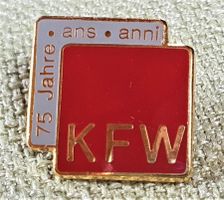 G973 - Pin 75 Jahre ans anni  KFW