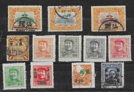 LOT CHINA ab 1898 KAISERREICH Satz HIMMELSTEMPEL MAO etc.