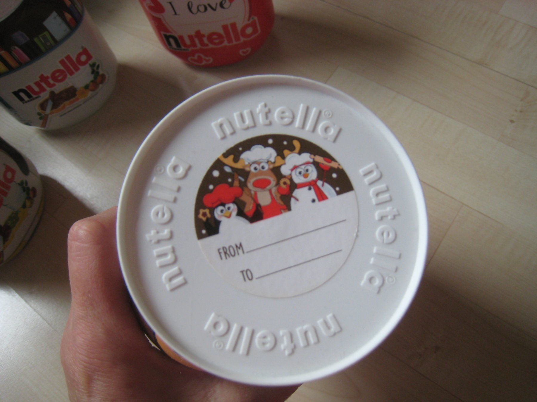 Tutte le decorazioni: Nutella Fan-Set 13teilig (leer) – Usato da Gelterkinden venduto da Andreachrista 7