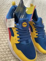 Titel: LIDL Sneaker Damen Gr. 38 – blau/gelb/rot – neu